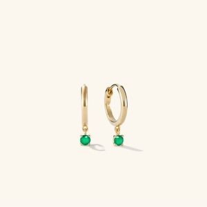 Mejuri gold vermeil hoops NEVER WORN
